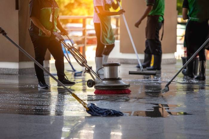 LMSG cleaning supplies